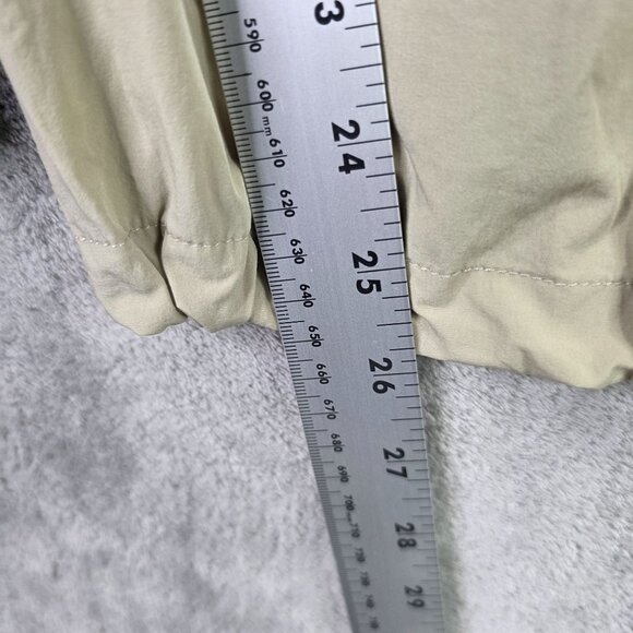 Mens In Good State Beige Cargo Jogger Pants Nylon Spandex Blend Lightweight XL - Picture 7 of 9